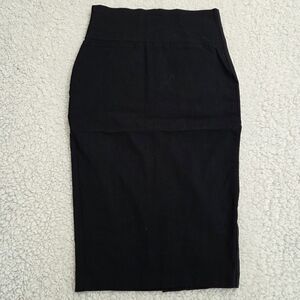 Windsor Elegant Black‎ Women S Midi Pencil Skirt Stretch Career